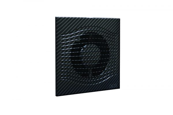 SLIM 5C Black Carbon/Вентилятор стеновой бытовой, ERA