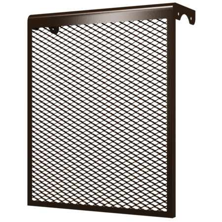 5 ДМЭР кор/Декоративный металлический экран для радиаторов отопления 5-и секционный, коричневый