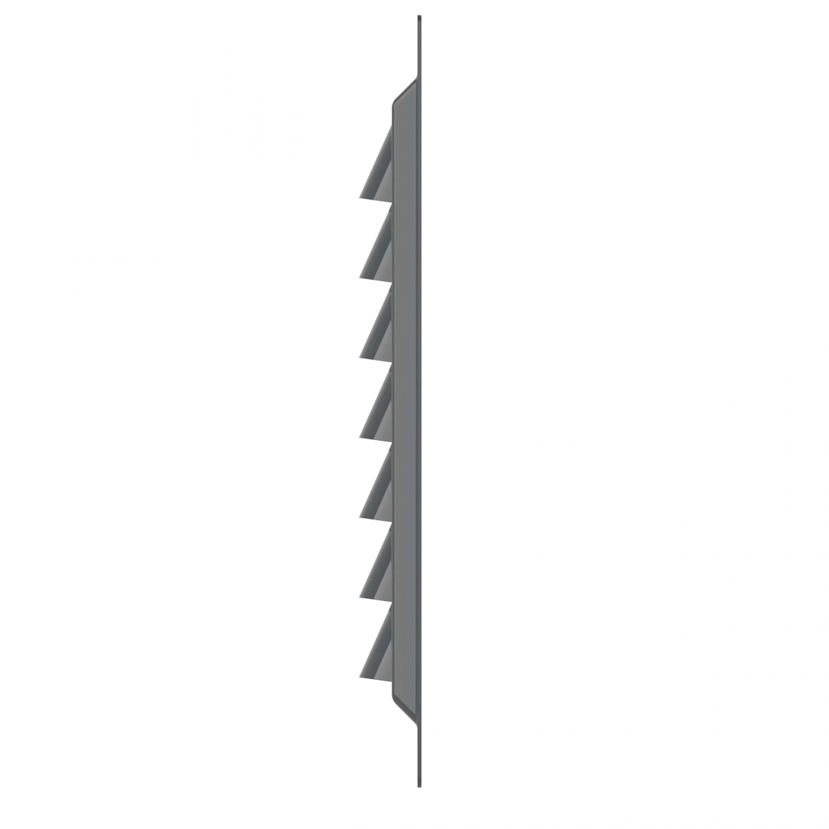 1515МЭ Gray/Решетка вентиляционная вытяжная □150х150мм стальная Серая, ERA
