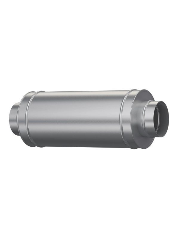 160MDGL600/Шумоглушитель, Ø160мм, длина 0,6м, оцинкованная сталь, ERA