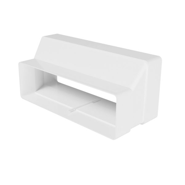 92RP62P/Редуктор-переход эксцентриковый для плоских воздуховодов 220*90 х 204*60мм, STORM