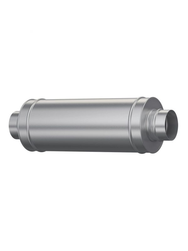 125MDGL600/Шумоглушитель, Ø125мм, длина 0,6м, оцинкованная сталь, ERA