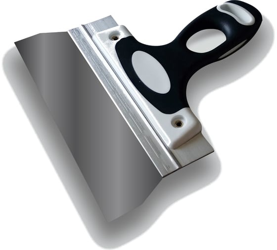 400-0250/Шпатель нержавеющий 250мм  двухкомпонентная ручка