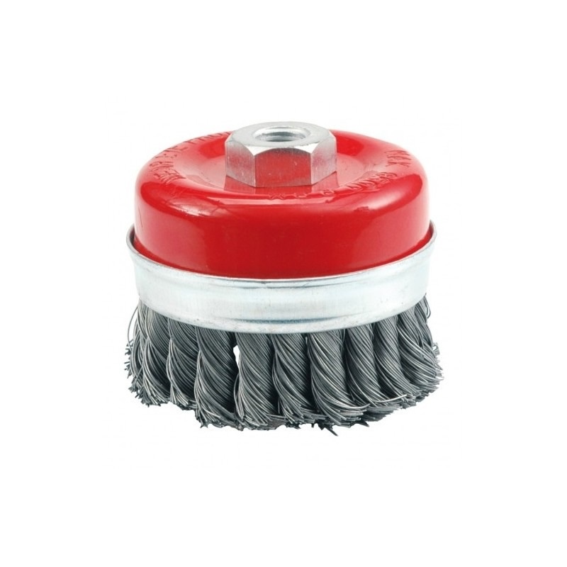 06975/Щетка-чашка стальная на болгарку 80мм, VOREL 06975/Щетка-чашка стальная на болгарку 80мм, VOREL