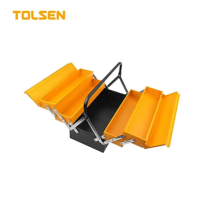 80211/Ящик для инструментов металлический 404х200х195мм, серия INDUSTRIAL, TOLSEN 80211/Ящик для инструментов металлический 404х200х195мм, серия INDUSTRIAL, TOLSEN